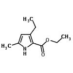 CAS#: 69687-83-8, Ethyl 3-ethyl-5-methyl-1H-pyrrole-2-carboxylate