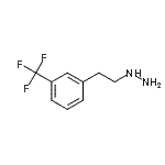 CAS#: 69717-88-0, 2-[3-(trifluoromethyl)phenyl]ethylhydrazine