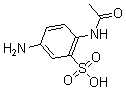 CAS 登录号：6973-05-3， 2-(乙酰氨基)-5-氨基-苯磺酸