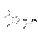 CAS#: 697302-25-3, 4-(Acryloylamino)-1-methyl-1H-pyrrole-2-carboxylic acid