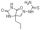 CAS#: 6974-18-1, 2-[(2,5-Dioxo-4-Propyl-4-Imidazolidinyl)Methylene]-Hydrazinecarbothioamide
