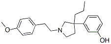 CAS#: 69745-68-2, 3-[1-(4-Methoxyphenethyl)-3-Propyl-3-Pyrrolidinyl]Phenol