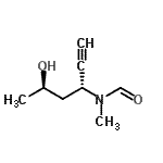 CAS 登录号：697752-25-3， N-[(3R,5R)-5-羟基-1-己炔-3-基]-N-甲基甲酰胺