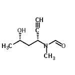CAS#: 697752-32-2, N-[(3R,5S)-5-Hydroxy-1-hexyn-3-yl]-N-methylformamide