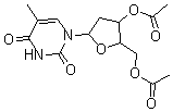 CAS 登录号：6979-97-1， 胸苷 3',5'-二乙酸酯