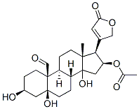 CAS#: 6980-15-0, 3beta,5,14,16beta-Tetrahydroxy-19-Oxo-5beta-card-20(22)-Enolide 16-Acetate