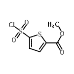 CAS#: 69816-03-1, Methyl 5-(chlorosulfonyl)-2-thiophenecarboxylate