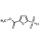 CAS 登录号：69816-05-3， 甲基5-(氯磺酰基)-2-糠酸酯