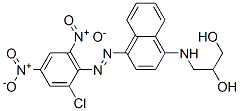 CAS#: 69828-87-1, 3-[[4-[(2-Chloro-4,6-Dinitrophenyl)Azo]Naphthyl]Amino]Propane-1,2-Diol