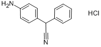 CAS 登录号：69833-17-6， (4-氨基苯基)苯基乙腈盐酸盐