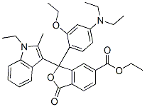 CAS#: 69898-66-4, Ethyl 3-[4-(Diethylamino)-2-Ethoxyphenyl]-3-(1-Ethyl-2-Methyl-1H-Indol-3-Yl)-1,3-Dihydro-1-Oxoisobenzofuran-5-Carboxylate