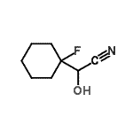 CAS#: 699-43-4, (1-Fluorocyclohexyl)(Hydroxy)Acetonitrile