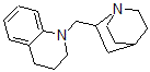 CAS 登录号:69907-19-3, N-(2-奎宁环甲基)-1,2,3,4-四氢喹啉