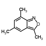 CAS#: 69976-69-8, 3,5,7-Trimethyl-2,1-benzoxazole