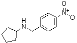 CAS#: 70000-59-8, N-(4-Nitrobenzyl)cyclopentanamine