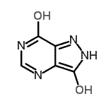 CAS 登录号：70015-70-2， 3-羟基-2,4-二氢-7H-吡唑并[4,3-d]嘧啶-7-酮
