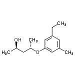 CAS#: 700370-84-9, (2R,4S)-4-(3-Ethyl-5-methylphenoxy)-2-pentanol