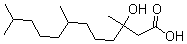 CAS#: 7007-81-0, 3-Hydroxy-3,7,11-Trimethyl-Dodecanoic Acid
