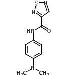 CAS#: 700850-84-6, N-[4-(Dimethylamino)phenyl]-1,2,5-thiadiazole-3-carboxamide