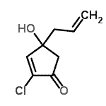 CAS#: 700869-79-0, 4-Allyl-2-chloro-4-hydroxy-2-cyclopenten-1-one