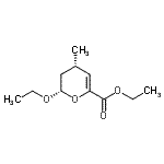 CAS#: 700871-34-7, Ethyl (2S,4S)-2-ethoxy-4-methyl-3,4-dihydro-2H-pyran-6-carboxylate