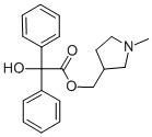 CAS#: 7009-76-9, 1-Methyl-3-pyrrolidinemethanol benzilate