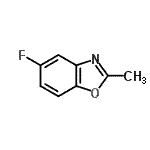 CAS#: 701-16-6, 5-Fluoro-2-methyl-1,3-benzoxazole