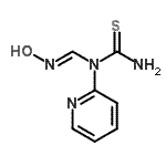 CAS#: 70121-63-0, 1-[(E)-(Hydroxyimino)methyl]-1-(2-pyridinyl)thiourea