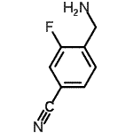 CAS#: 701264-00-8, 4-(Aminomethyl)-3-fluorobenzonitrile