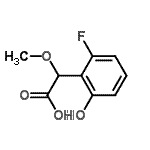 CAS#: 701265-05-6, (2-Fluoro-6-hydroxyphenyl)(methoxy)acetic acid