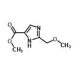 CAS 登录号：701292-71-9， 甲基2-(甲氧基甲基)-1H-咪唑-4-羧酸酯