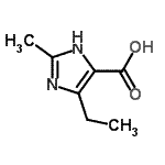 CAS#: 701298-46-6, 4-Ethyl-2-methyl-1H-imidazole-5-carboxylic acid
