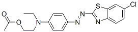 CAS#: 70198-17-3, 2-[[4-[(6-Chlorobenzothiazol-2-Yl)Azo]Phenyl]Ethylamino]Ethyl Acetate