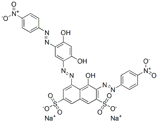 CAS#: 70210-24-1, Disodium 5-[[2,4-Dihydroxy-5-[(4-Nitrophenyl)Azo]Phenyl]Azo]-4-Hydroxy-3-[(4-Nitrophenyl)Azo]Naphthalene-2,7-Disulphonate