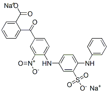 CAS#: 70210-38-7, Disodium 2-[3-Nitro-4-[[4-(Phenylamino)-3-Sulphonatophenyl]Amino]Benzoyl]Benzoate