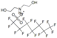 CAS 登录号：70225-15-9， 二(2-羟基乙基)铵十五氟庚烷-1-磺酸盐