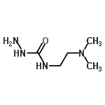 CAS#: 702633-46-3, N-[2-(Dimethylamino)ethyl]hydrazinecarboxamide