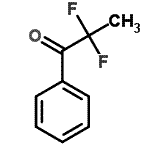 CAS#: 703-17-3, 2,2-Difluoro-1-phenyl-1-propanone