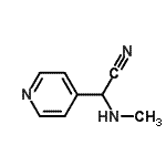 CAS#: 703394-51-8, (Methylamino)(4-pyridinyl)acetonitrile