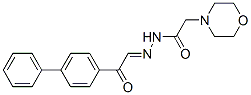 CAS 登录号:7037-21-0, 4-吗啉乙酸,(对苯基苯甲酰甲基亚基)酰肼