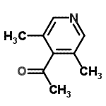 CAS 登录号：70390-44-2， 1-(3,5-二甲基-4-吡啶基)乙酮