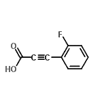 CAS 登录号：704-97-2， 3-(2-氟苯基)丙-2-炔酸
