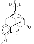 CAS#: 70420-71-2, (5alpha,6alpha)-3-Methoxy-17-(<sup>2</sup>H<sub>3</sub>)methyl-7,8-didehydro-4,5-epoxymorphinan-6-ol