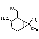 CAS#: 70424-76-9, (3,7,7-Trimethylbicyclo[4.1.0]hept-3-en-2-yl)methanol