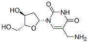 CAS 登录号:70465-55-3, 5-(氨基甲基)-2'-脱氧尿苷