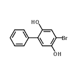 CAS#: 70524-43-5, 4-Bromo-2,5-biphenyldiol
