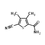CAS#: 70541-97-8, 5-Cyano-3,4-dimethyl-2-thiophenecarboxamide