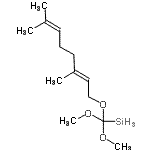 CAS#: 70544-83-1, [{[(2E)-3,7-Dimethyl-2,6-octadien-1-yl]oxy}(dimethoxy)methyl]silane