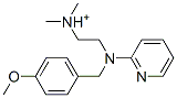 CAS#: 70557-32-3, 2-[(4-Methoxyphenyl)Methyl-Pyridin-2-Yl-Amino]Ethyl-Dimethyl-Azanium