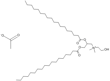 CAS#: 7059-39-4, Dimethyl-DL-2,3-Distearoyl-Oxypropyl-2'-Hydroxy-Ethylammonium Acetate